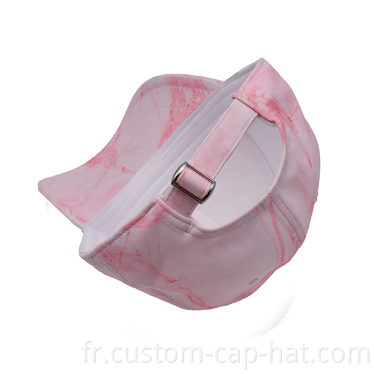 Pink Tie Dye Baseball Cap